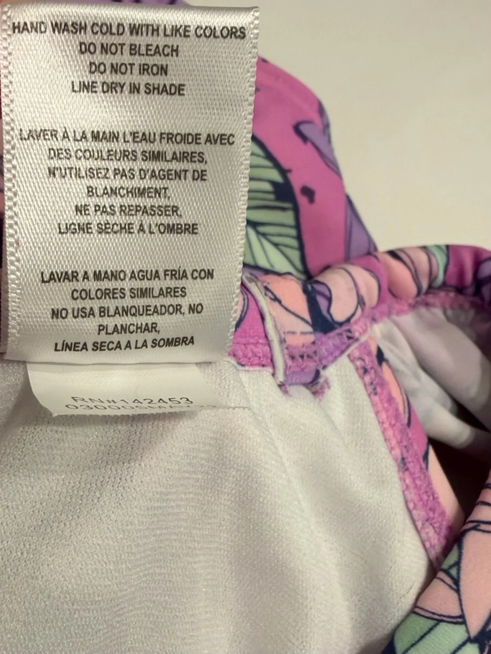 Ruffle Butts Violet Valley Ruffle One Piece Swimsuit 18-24 months EUC Floral
